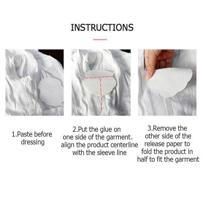 Disposable Underarm Armpit Sweat Absorbent Pad Patch