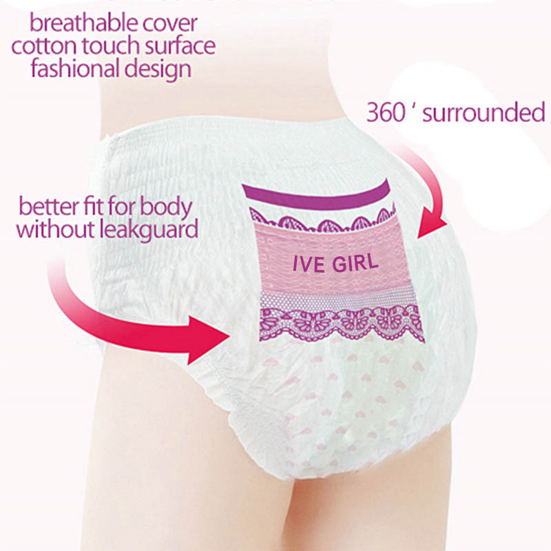 Pant Style Sanitary Pads