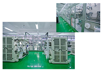 Baby diaper production line 